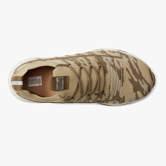 FitFlop Vitamin Ff E01 Camo Knit Sports Sneakers for Women - Size 7 NIB - Picture 6 of 16